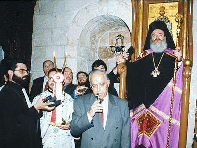 Visit of Archbishop Christodoulos