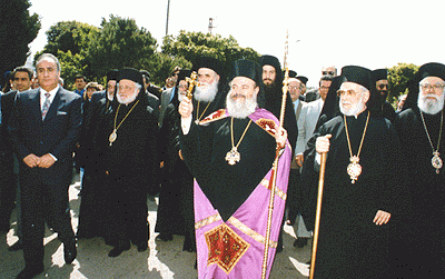 Visit of Archbishop Christodoulos