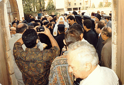 Visit of Patriarch Alexy II