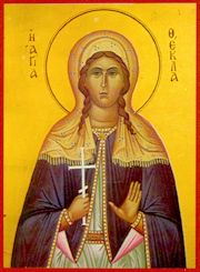 icon St Theckla